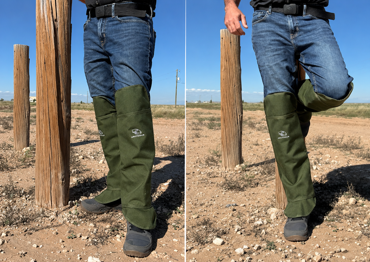NEW PRODUCT!!!!! Snake bite Protective Snake Gaiters for Outdoor and Field Use